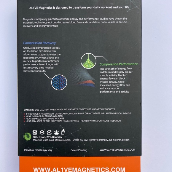 Alive Men’s Compression Shirt - Picture 2 of 5